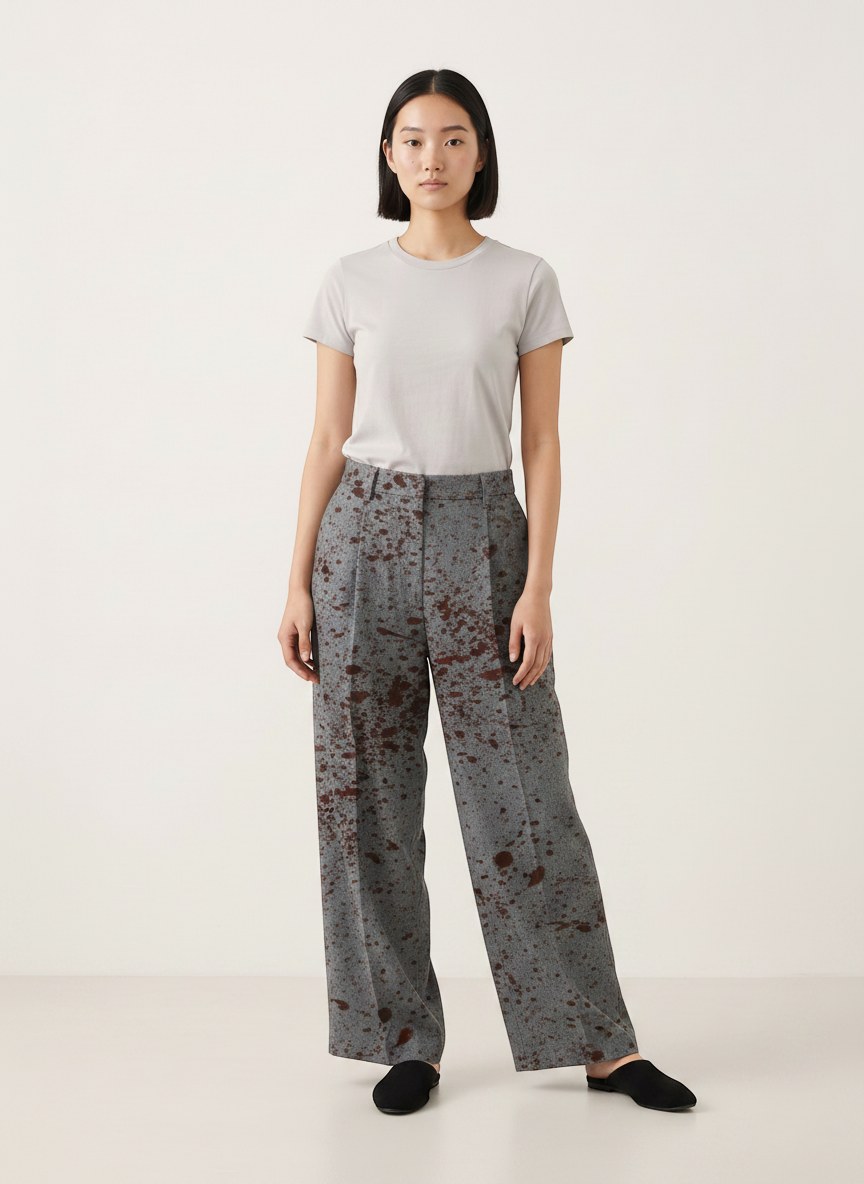 Generic AI tool: Denim miniskirt
