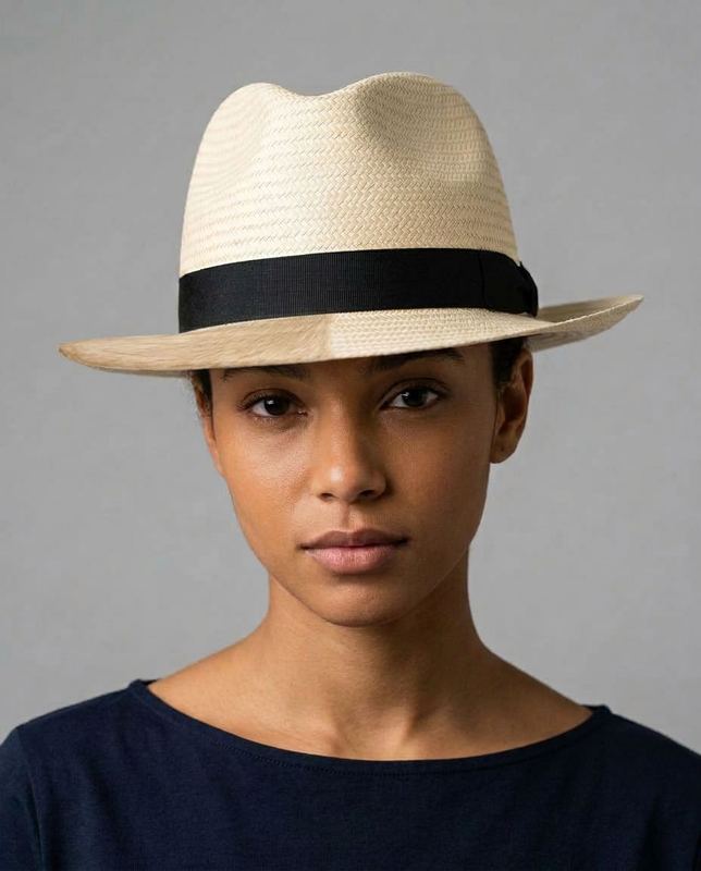 Reconstruction of a rejected frame: Half the brim forgot its weave. Straw is a pattern, not a texture.